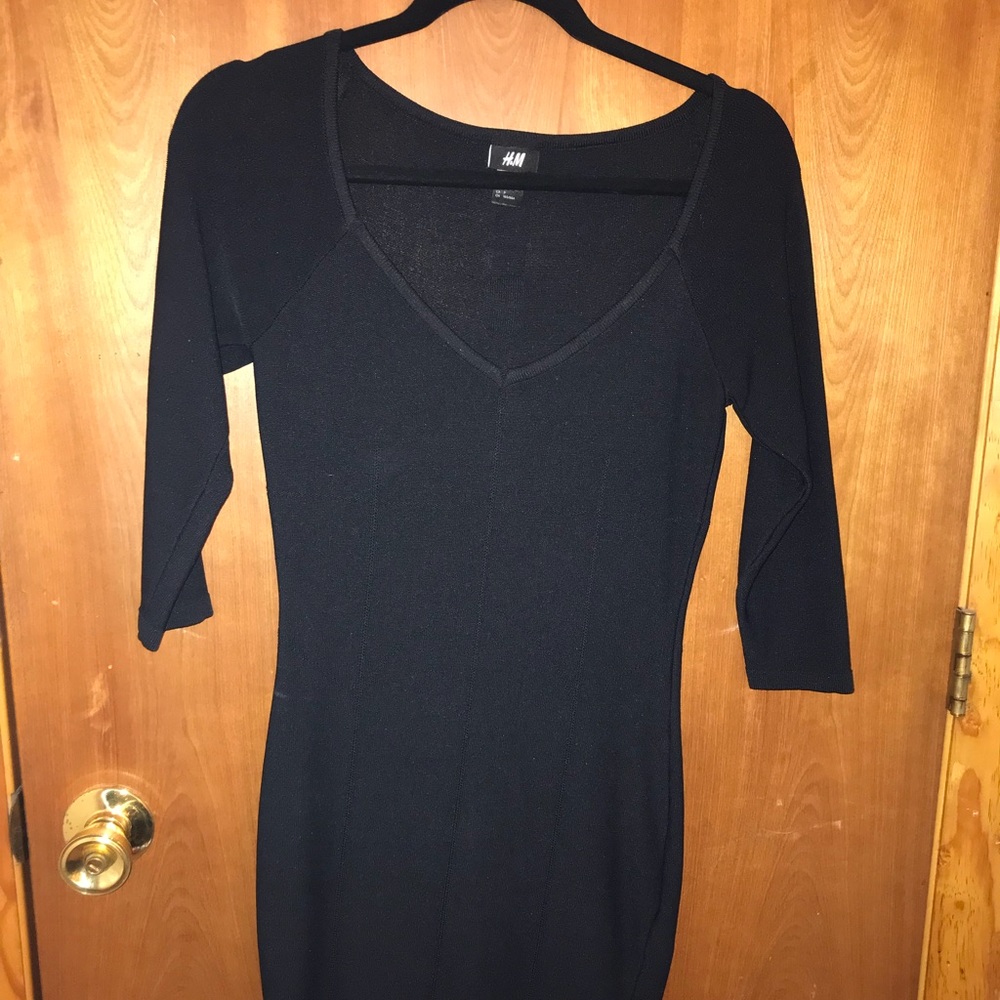H&M black dress